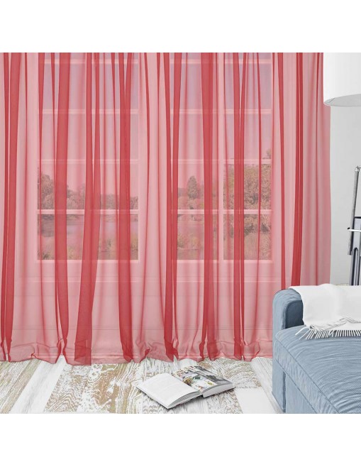 Visillo Lena Rojo (120 x...