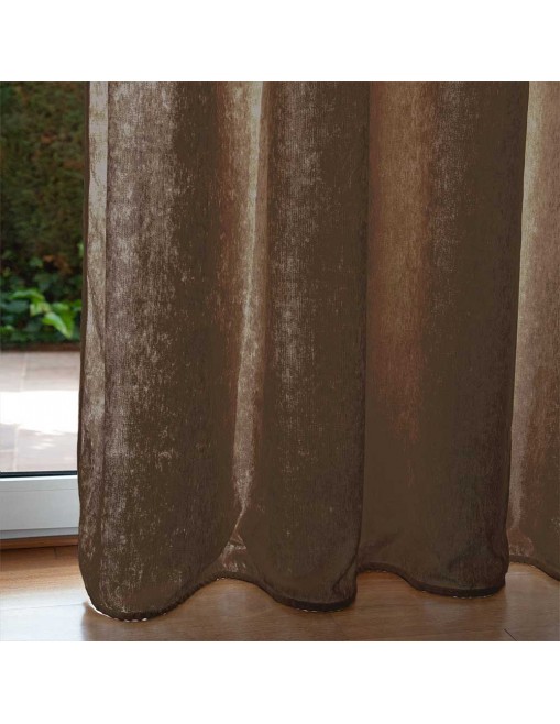 Cortina Chenilla Nogre...